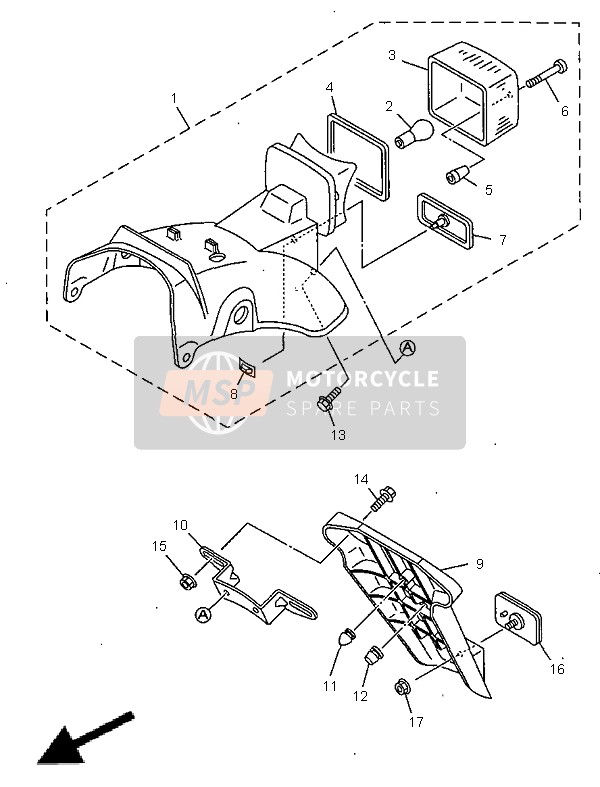 901830501700, Ecrou,  Ressort, Yamaha, 1