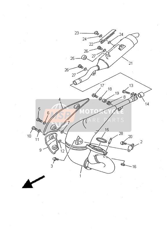 90109085E300, Bearing Bolt, Yamaha, 2