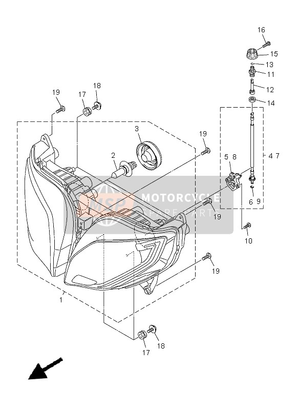 934400619000, Circlip, Yamaha, 1