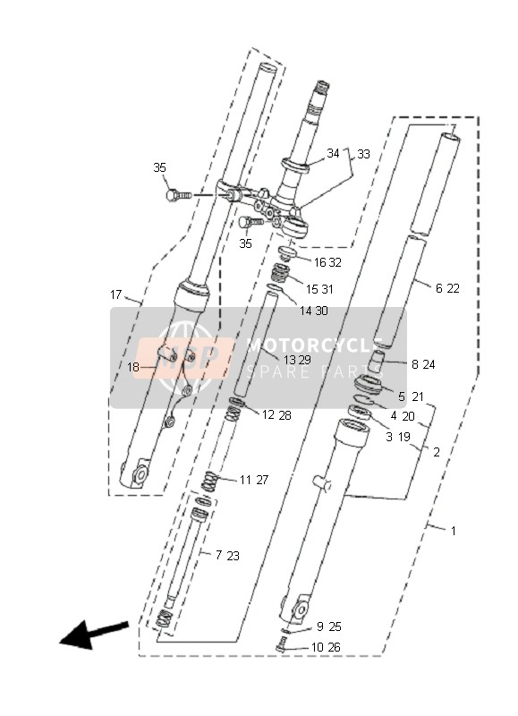 3S9F331X0000, Bracket,  Under, Yamaha, 0