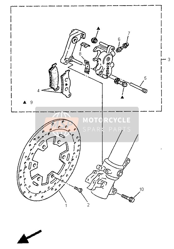 Front Brake Caliper