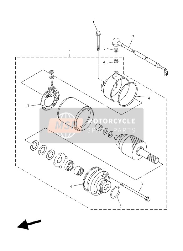 Startend Motor 4