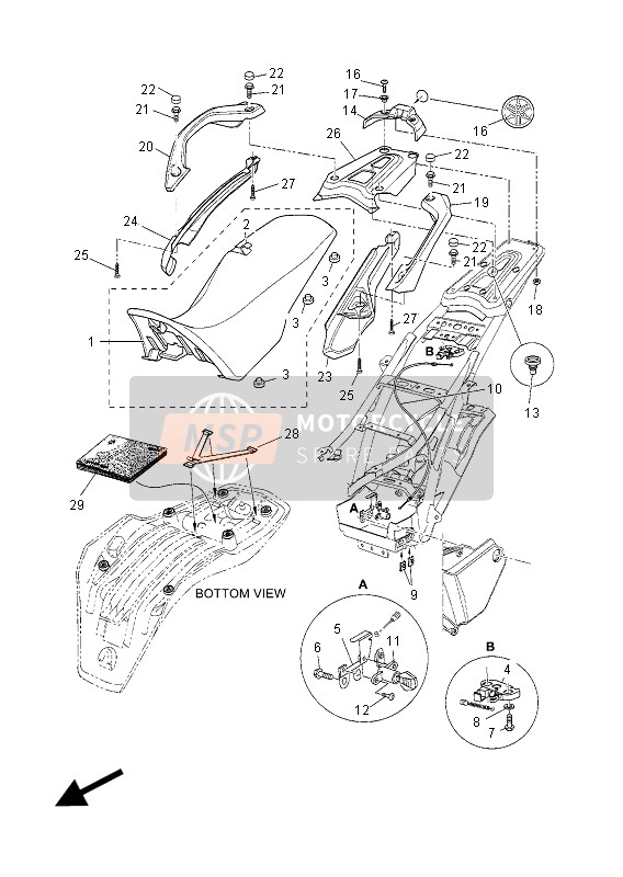 56PF8199G000, Om XT660ZA'11, Yamaha, 1