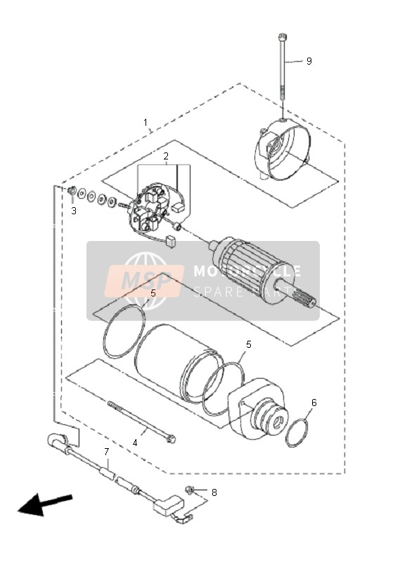 Startend Motor 4