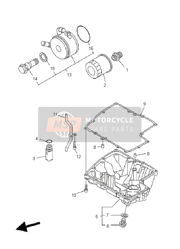 Yamaha FZ1-NA FAZER 2009 Nettoyant à l'huile pour un 2009 Yamaha FZ1-NA FAZER