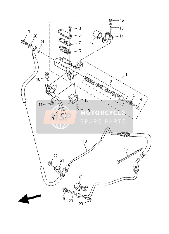 Front Master Cylinder 2