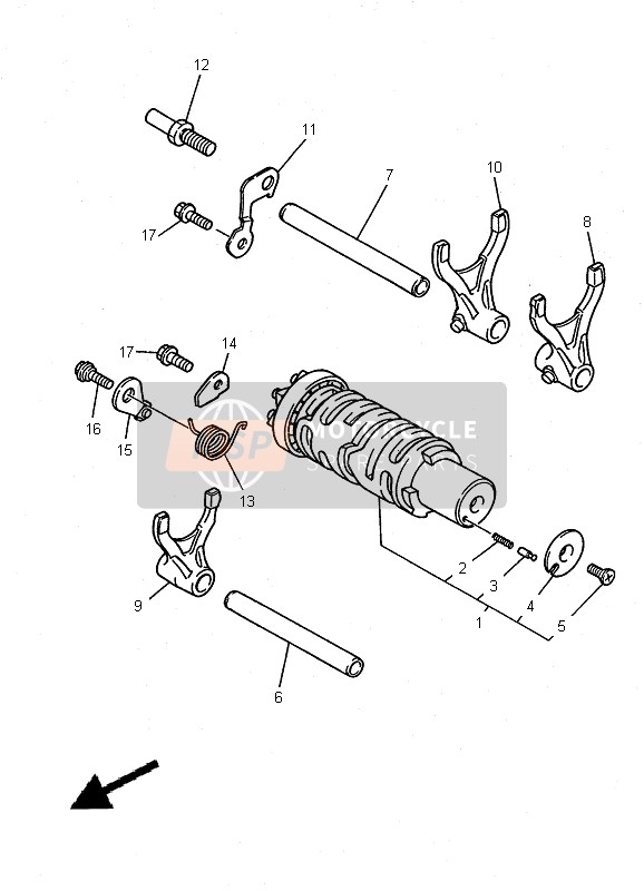 Shift Cam & Fork