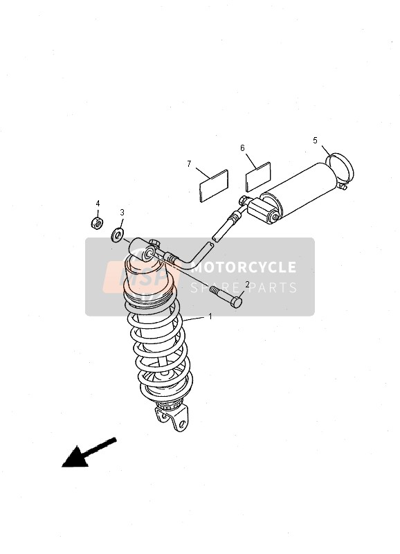 Suspension arrière