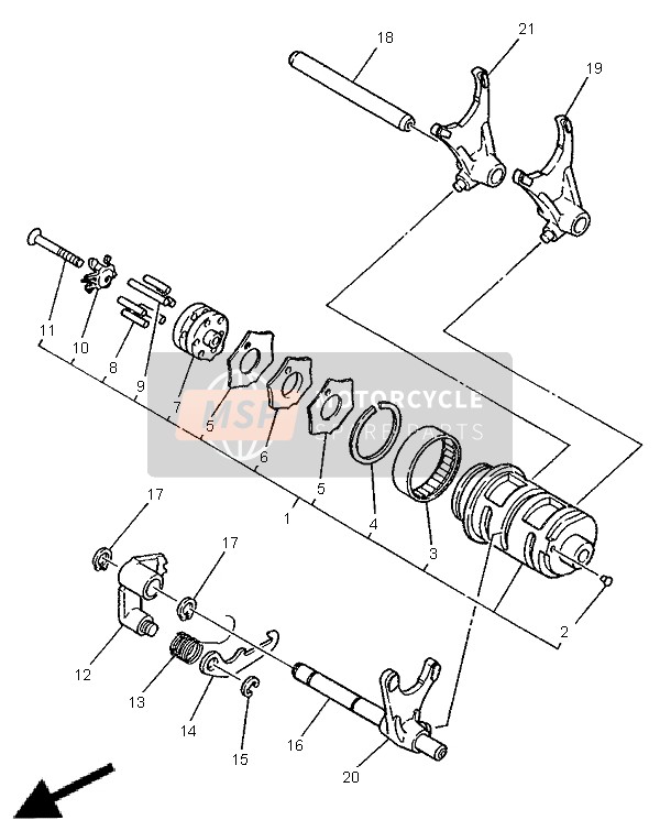 Shift Cam & Fork