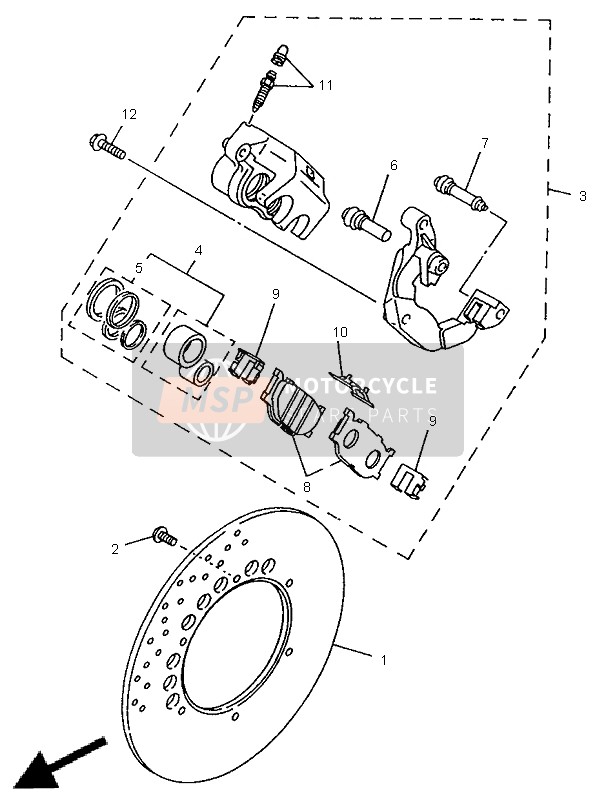 Front Brake Caliper