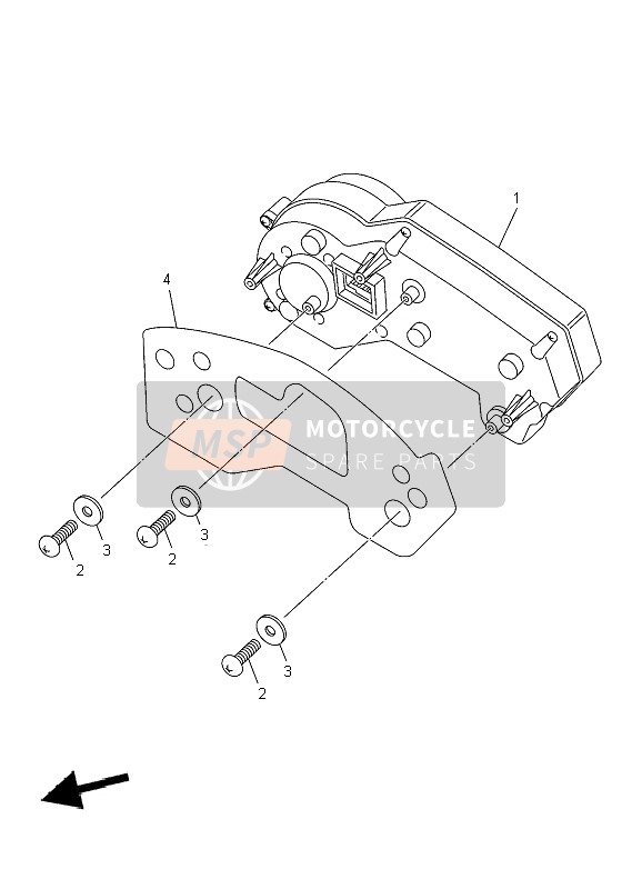 901600501200, Blechschraube, Halbrundkopf, Yamaha, 3