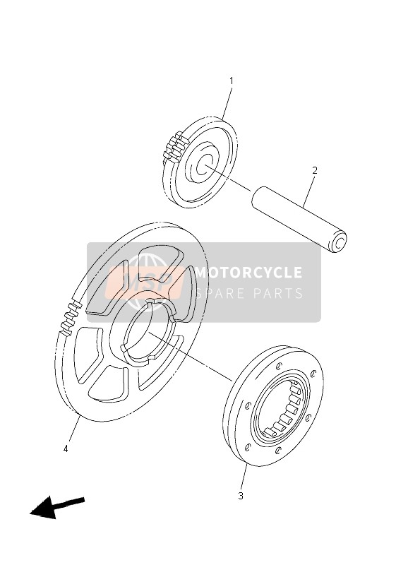 Yamaha XJ6SA DIVERSION 2009 Starter 2 for a 2009 Yamaha XJ6SA DIVERSION