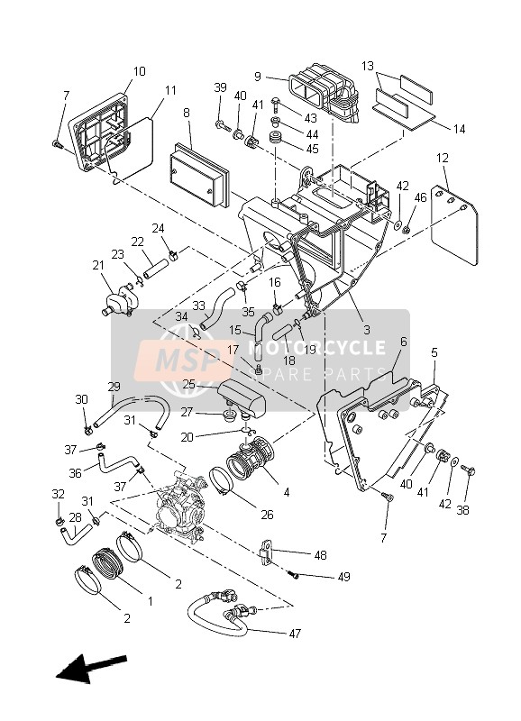 Yamaha XT660R 2009 Consumo para un 2009 Yamaha XT660R