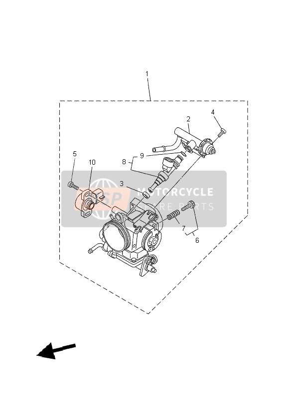 Yamaha XT660X 2009 Assunzione 2 per un 2009 Yamaha XT660X