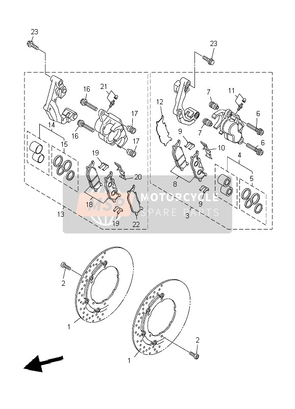 Front Brake Caliper