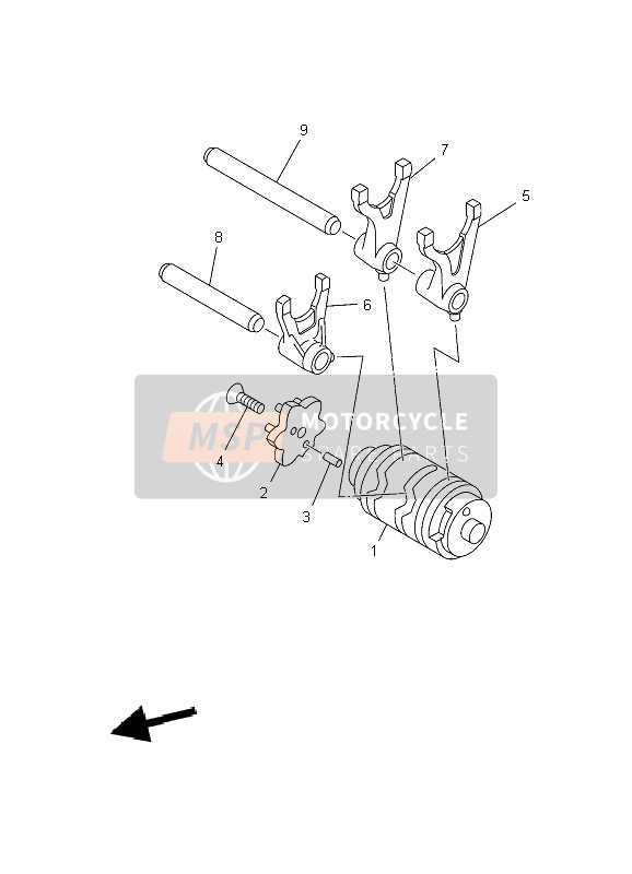 Shift Cam & Fork