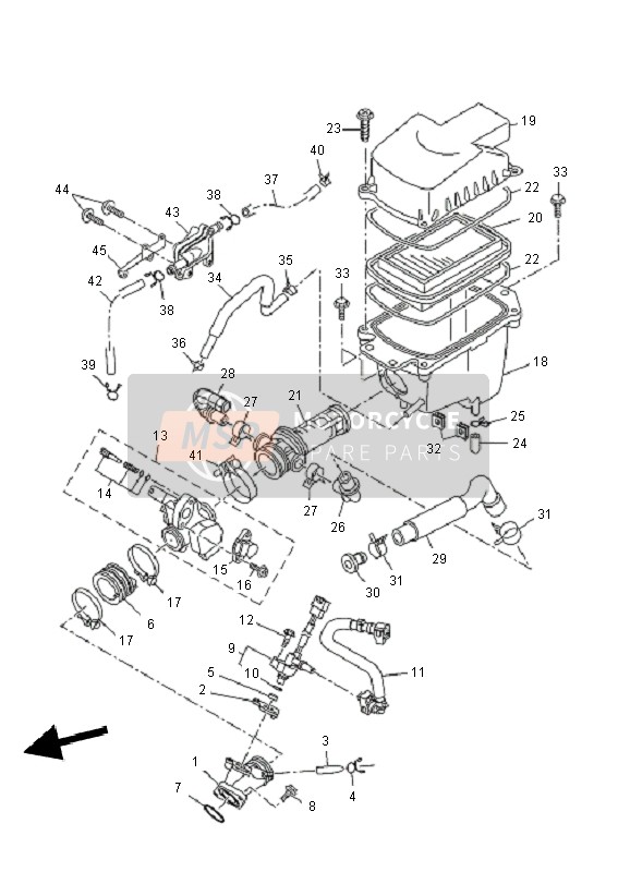 Yamaha WR125X 2010 Admission pour un 2010 Yamaha WR125X