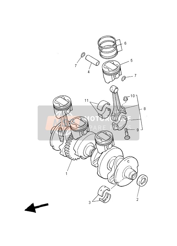 Vilebrequin & Piston