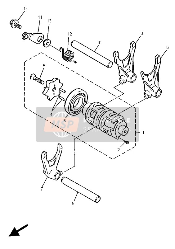 Shift Cam & Fork