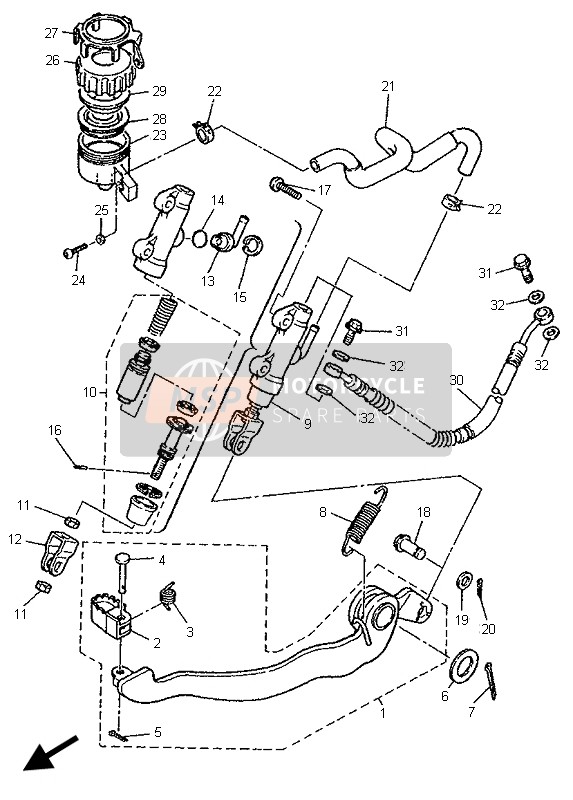 Rear Master Cylinder