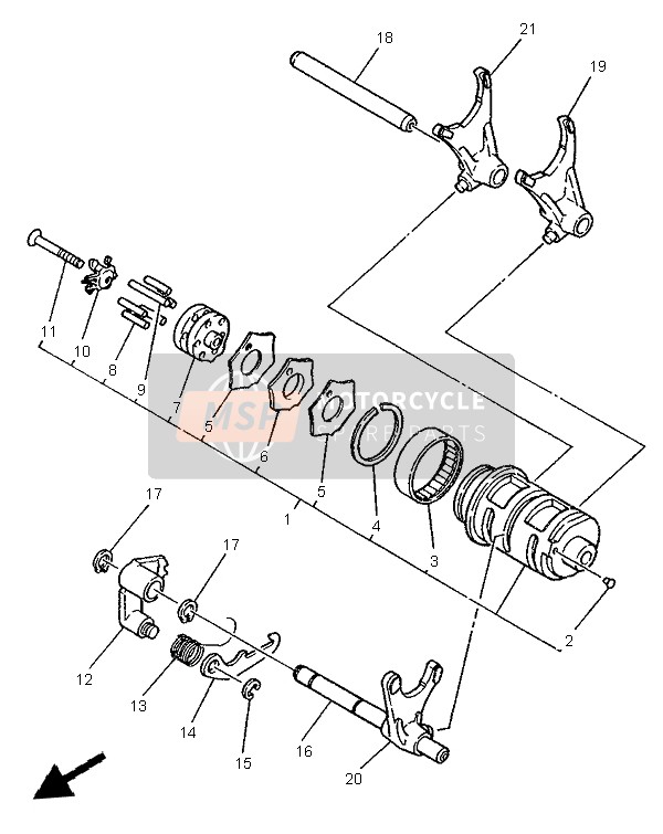 Shift Cam & Fork