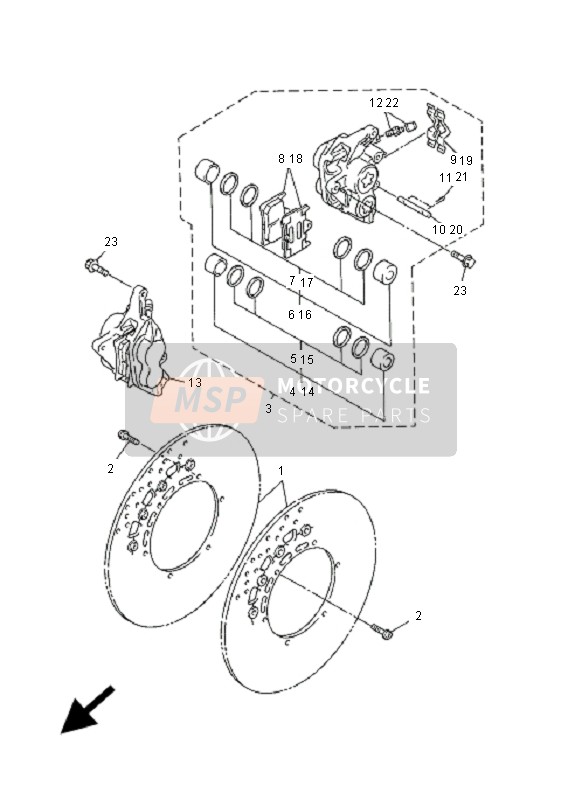 Front Brake Caliper