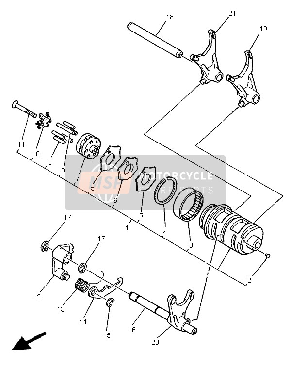 Shift Cam & Fork