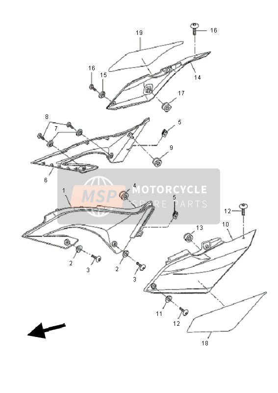 22BF173F5000, Grafica 2, Yamaha, 0