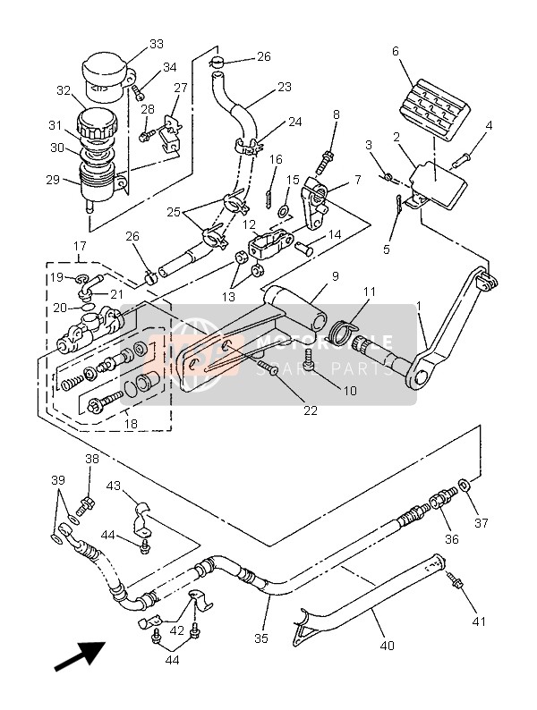 Rear Master Cylinder