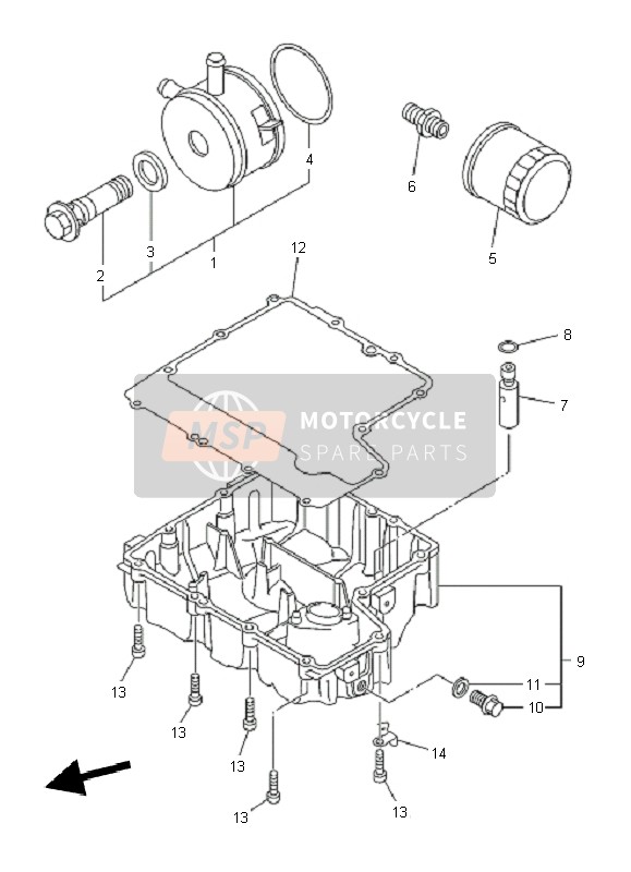 Yamaha XJ6N 2011 Pulitore Dell'Olio per un 2011 Yamaha XJ6N