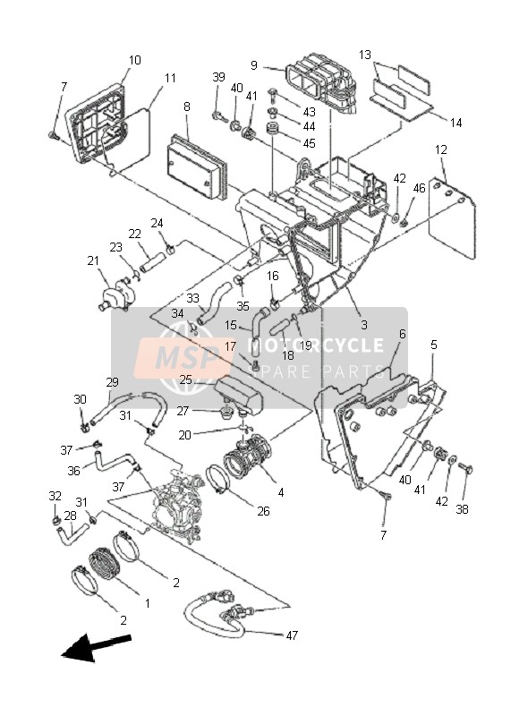 Yamaha XT660R 2011 Consumo para un 2011 Yamaha XT660R