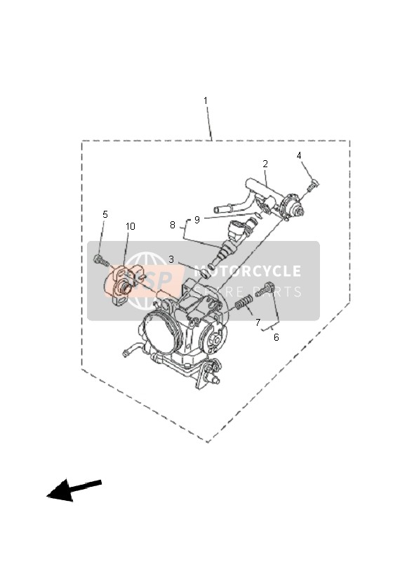 Yamaha XT660R 2011 Admission 2 pour un 2011 Yamaha XT660R