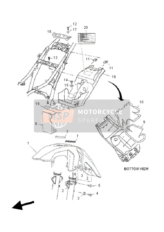 56PF15780000, Emblem, Yamaha, 0