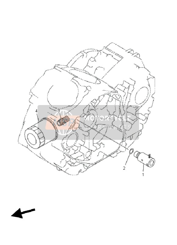 Yamaha XVS950A 2011 Pulitore Dell'Olio per un 2011 Yamaha XVS950A