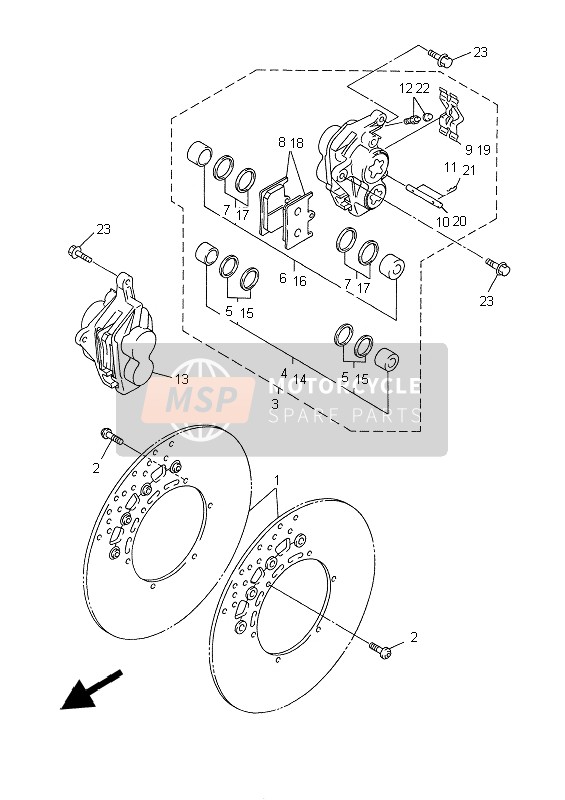 Front Brake Caliper