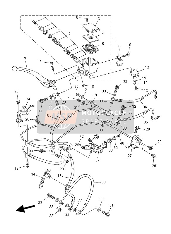 Front Master Cylinder