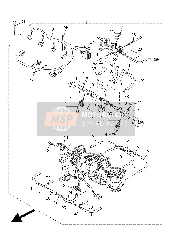 Yamaha FZ8-SA 2012 Assunzione 2 per un 2012 Yamaha FZ8-SA