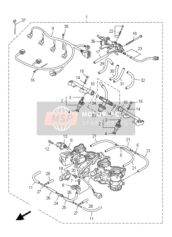 39P823861000, Extension,  Wire Harness, Yamaha, 0
