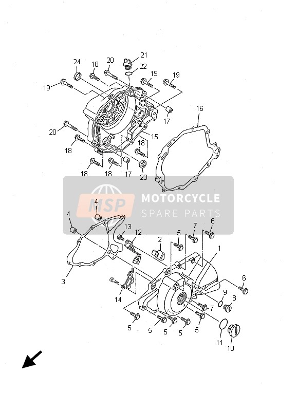 55X151670000, Plot Borgne, Yamaha, 2