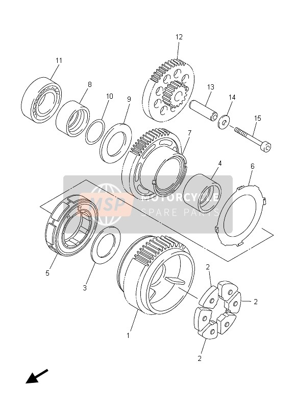 Yamaha FZ8-S 2013 ANLASSER 2 für ein 2013 Yamaha FZ8-S