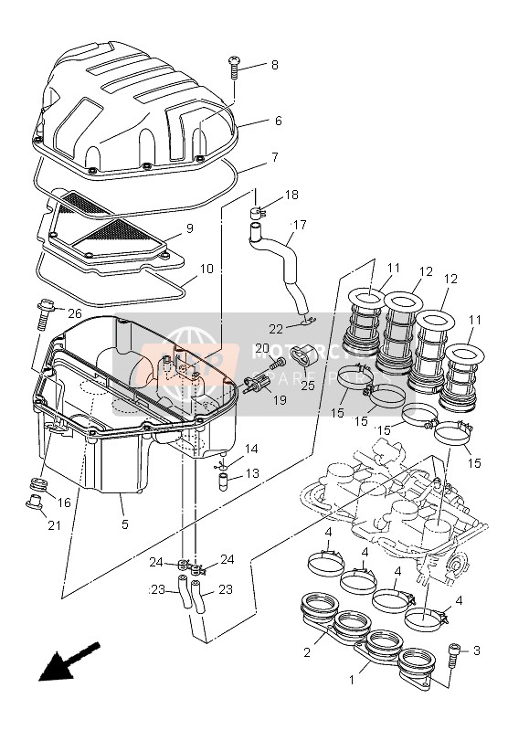 Yamaha XJ6FA 2013 Admission pour un 2013 Yamaha XJ6FA