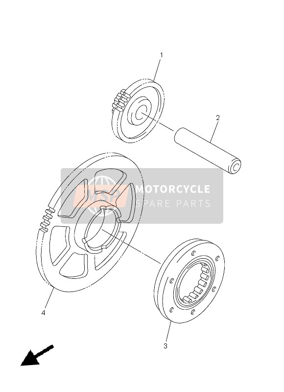 Yamaha XJ6FA 2013 Starter 2 for a 2013 Yamaha XJ6FA