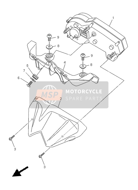 Yamaha XJ6N 2013 Metro per un 2013 Yamaha XJ6N