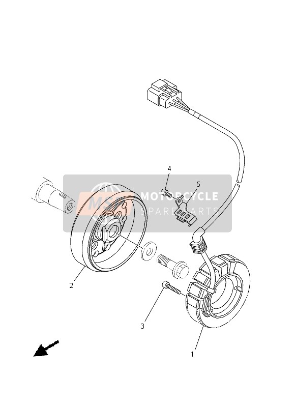 Yamaha XT1200Z 2013 Generator for a 2013 Yamaha XT1200Z