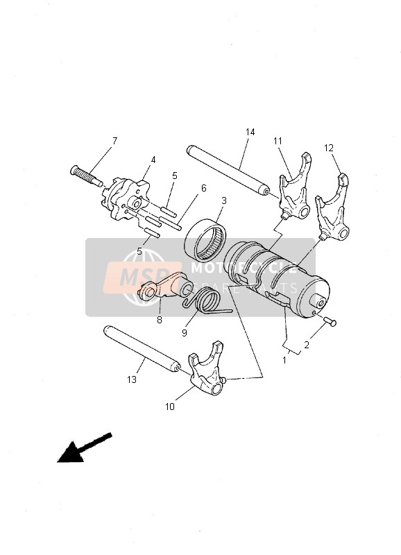 Shift Cam & Fork