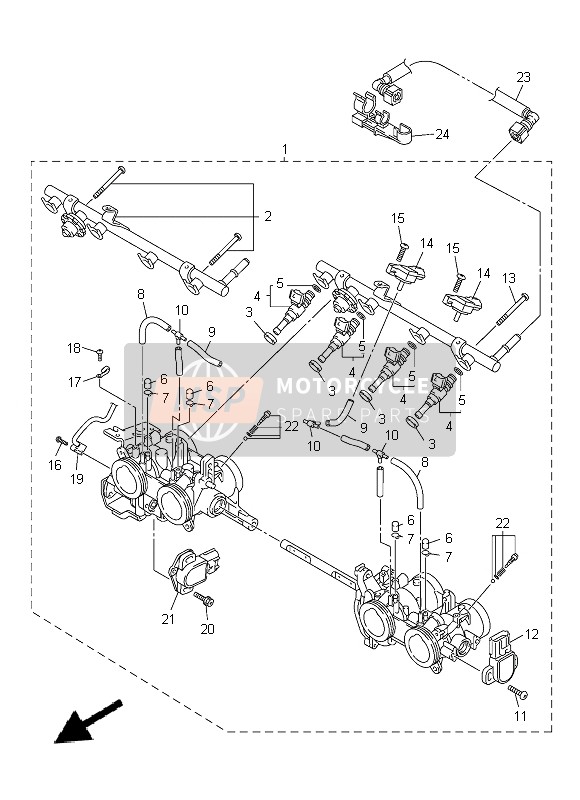 Yamaha FJR1300AE 2014 Consumo 2 para un 2014 Yamaha FJR1300AE