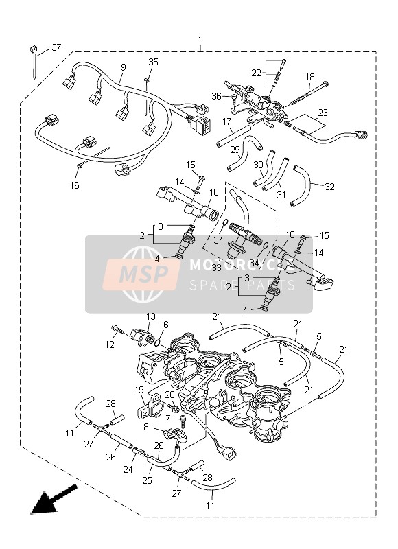 Yamaha FZ8-NA 2014 Admission 2 pour un 2014 Yamaha FZ8-NA