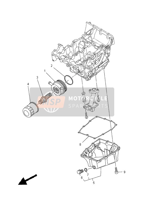 Yamaha MT-07 2014 Spare Parts - MSP