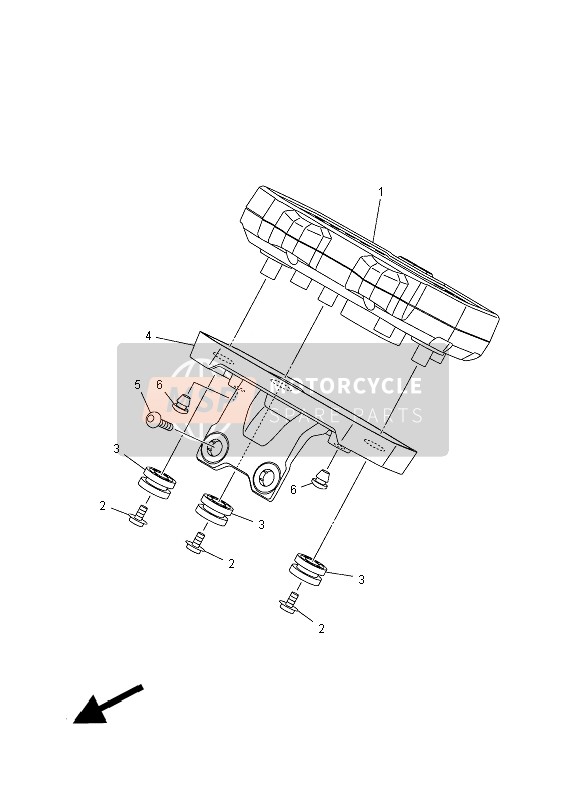 1WS835590000, Copristrumentazione, Yamaha, 0