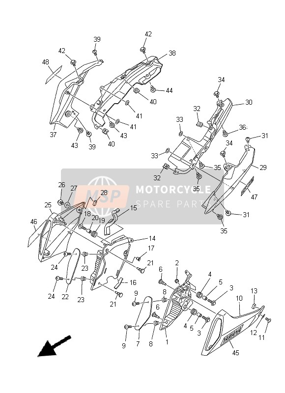 905201000300, Damper,  Plate, Yamaha, 0